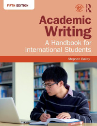 Image of Academic Writing: A Handbook for International Students