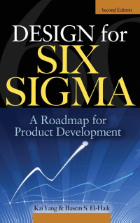 Image of Design for Six Sigma: A Roadmap for Product Development
