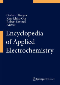Image of Encyclopedia of Applied Electrochemistry